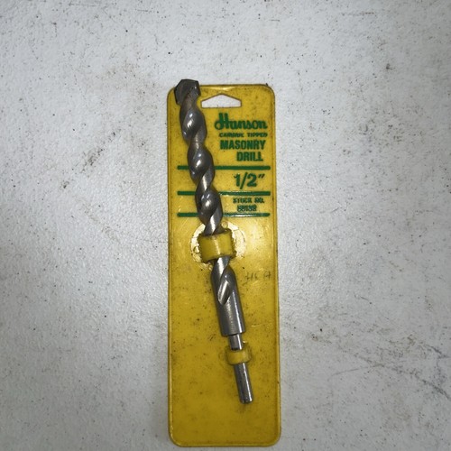 Hanson masonary drill - masonary, 1/2"